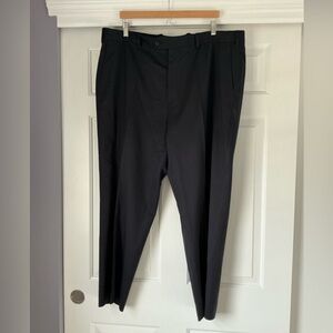 Brooks Brothers Traditional Fit Wool 1818 Men’s Black Dress Pants W43